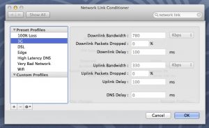 network-link-conditioner