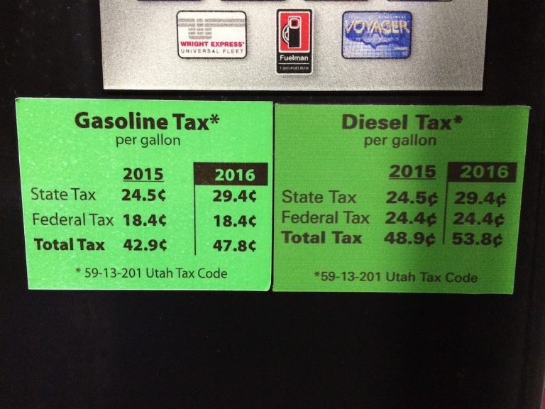 Utah Gas Tax Joseph Scott